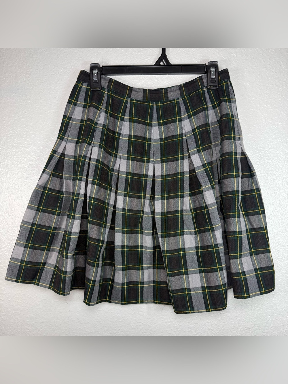 Plaid School‎ Girl Skirt Size S Uniform Catholic Coquette Pleated Sue Mills
